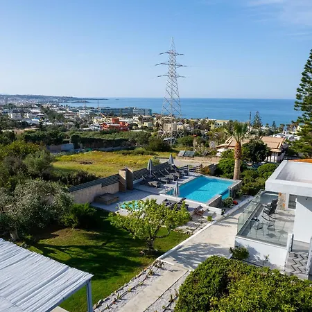 Vila Queen's Gem Luxury - Heated Jacuzzi & Pool Hersonissos (Crete)